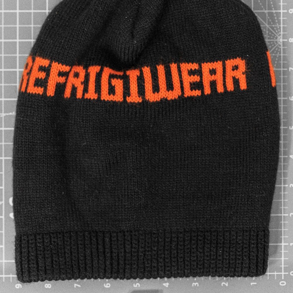Black Refrigiwear Insulated Acrylic Beanie [winter ski sock hat toboggan toque]